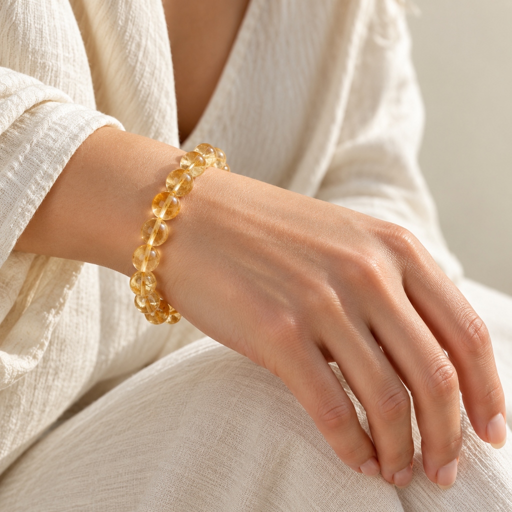 CITRINE BRACELET detail 2