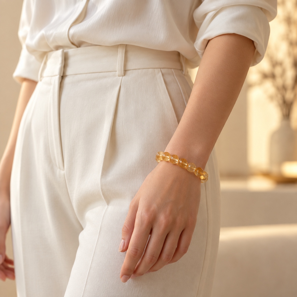 CITRINE BRACELET detail 3