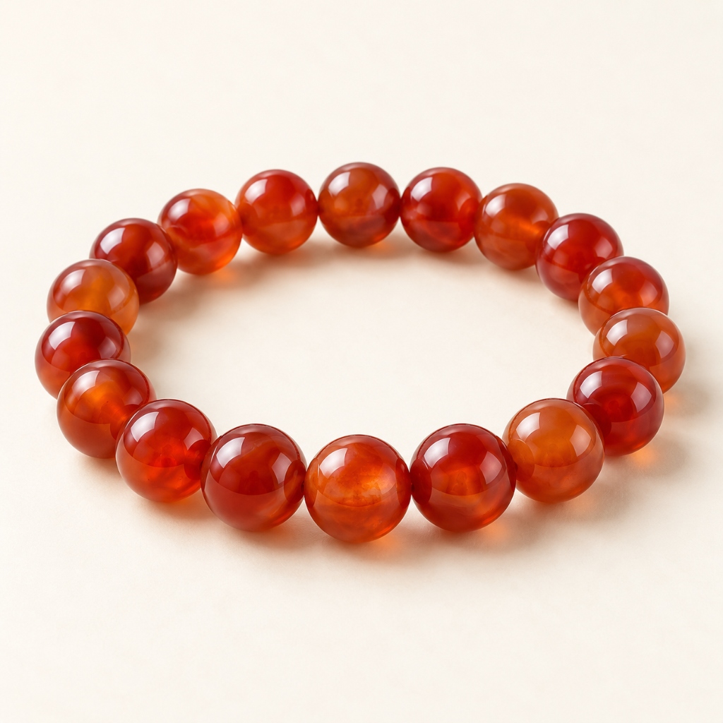 RED CARNELIAN BRACELET detail 4