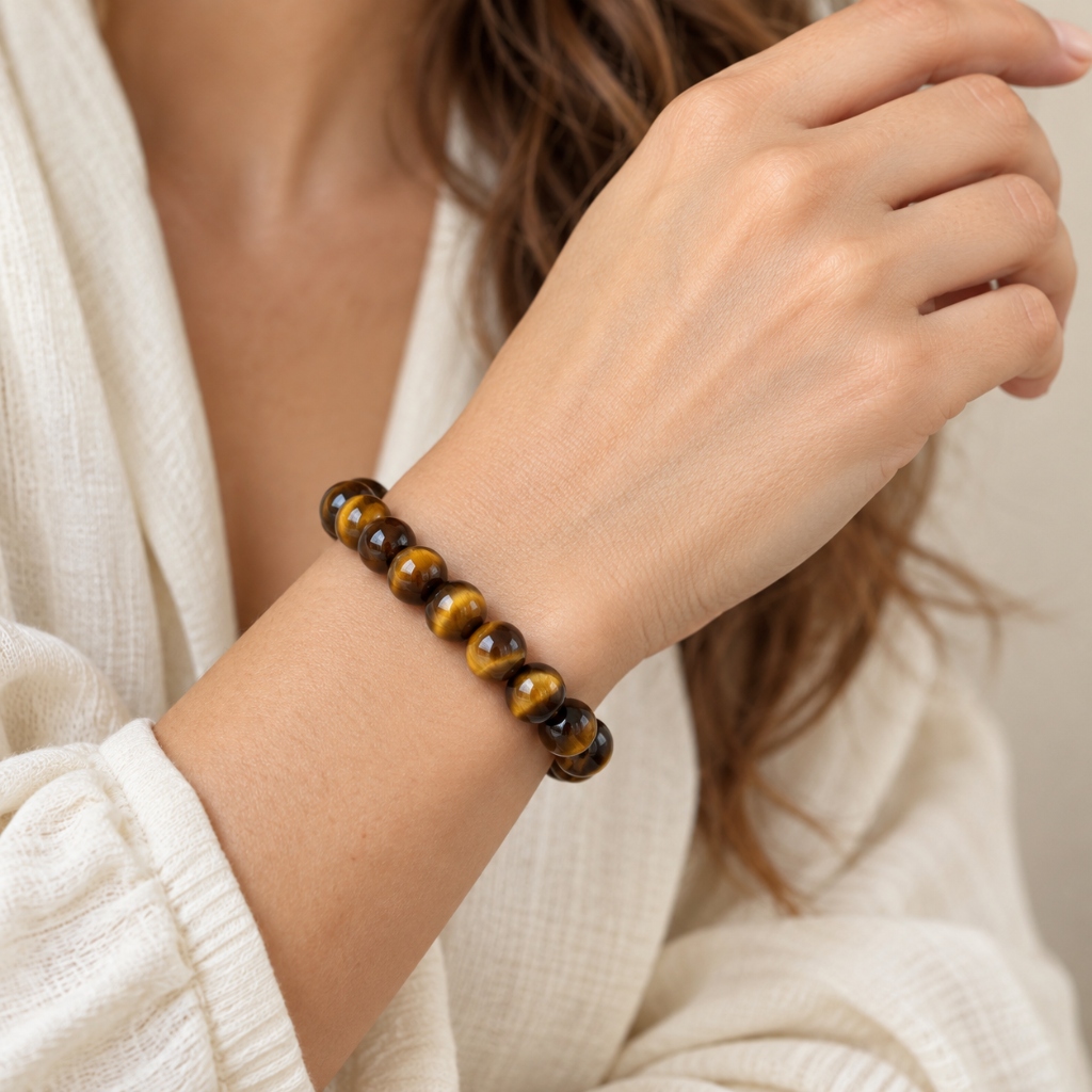 TIGER EYE BRACELET detail 2