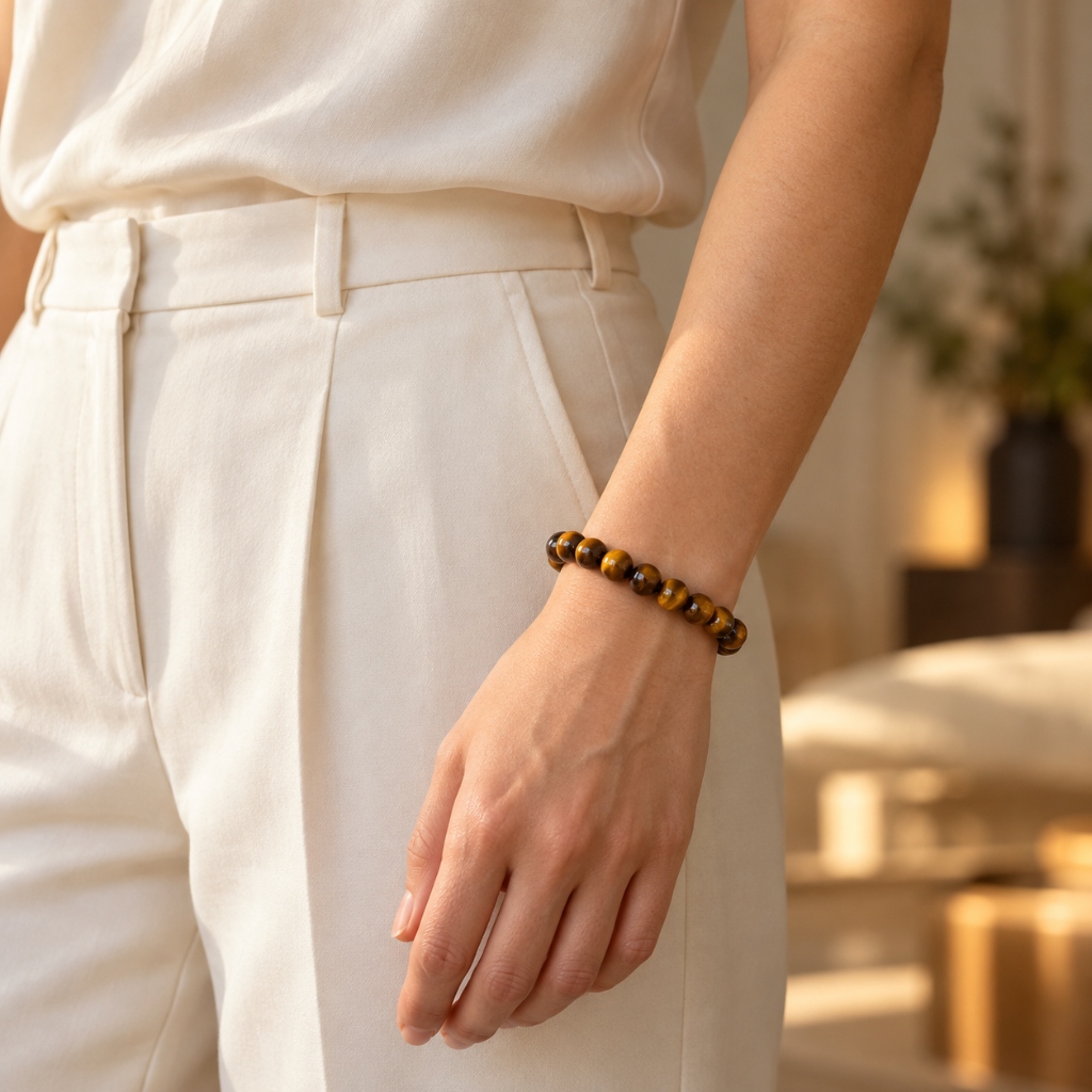 TIGER EYE BRACELET detail 3